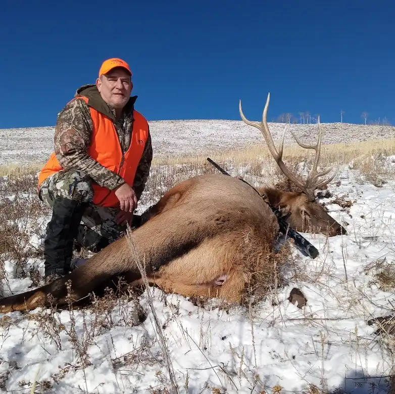 Bruce and his second season bull!