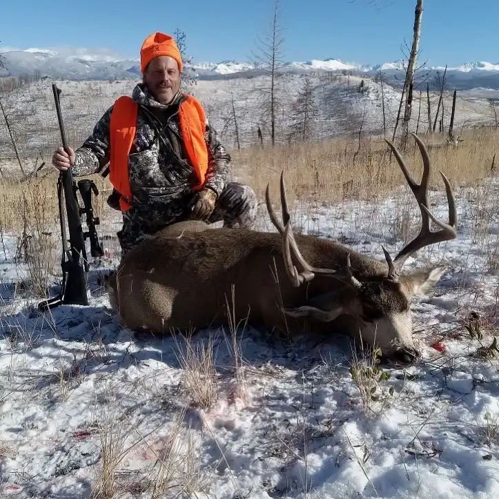 Randy with his sweet fourth season buck!